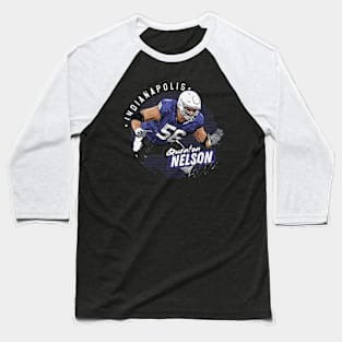 Quenton Nelson Indianapolis Dots Baseball T-Shirt